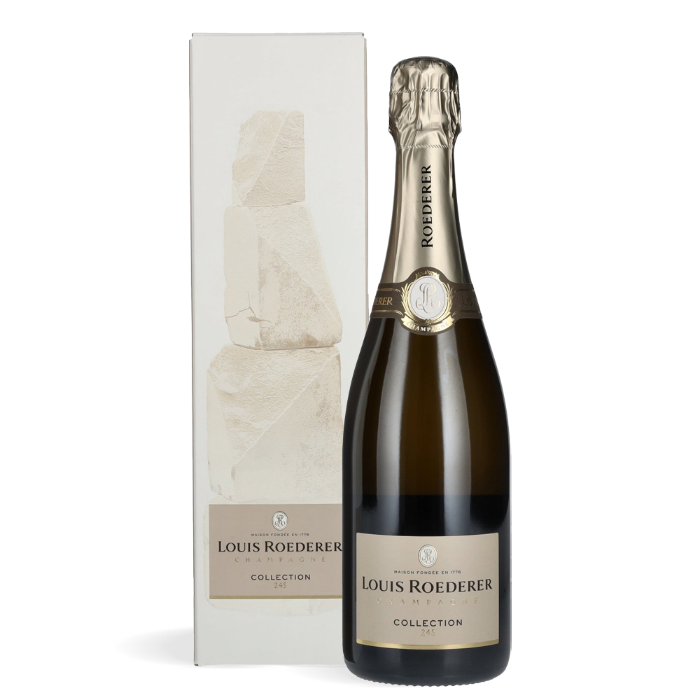 Boca Louis Roederer Collection 245 Champagne 0,75L uz luksuznu originalnu kutiju u elegantnom pakiranju