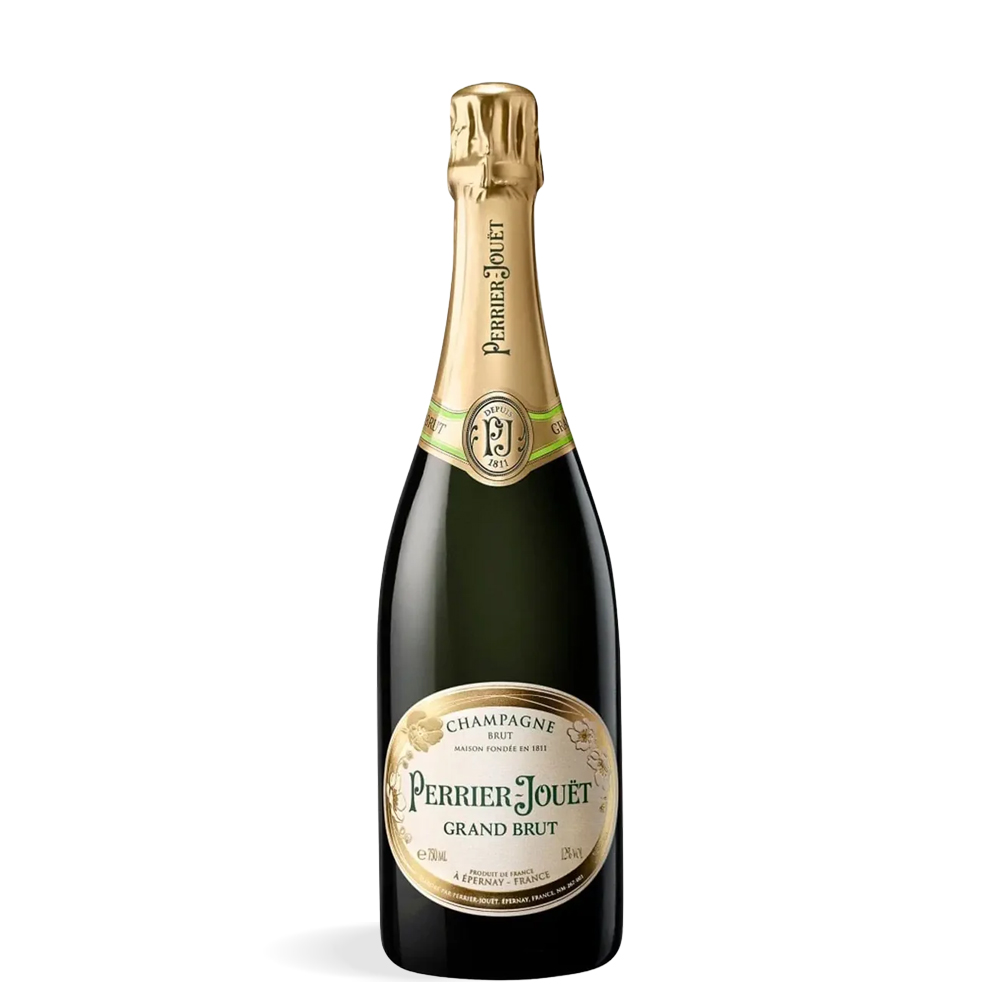 Boca Perrier-Jouët Grand Brut Champagne 0,75L s klasičnom etiketom i zlatnim detaljima