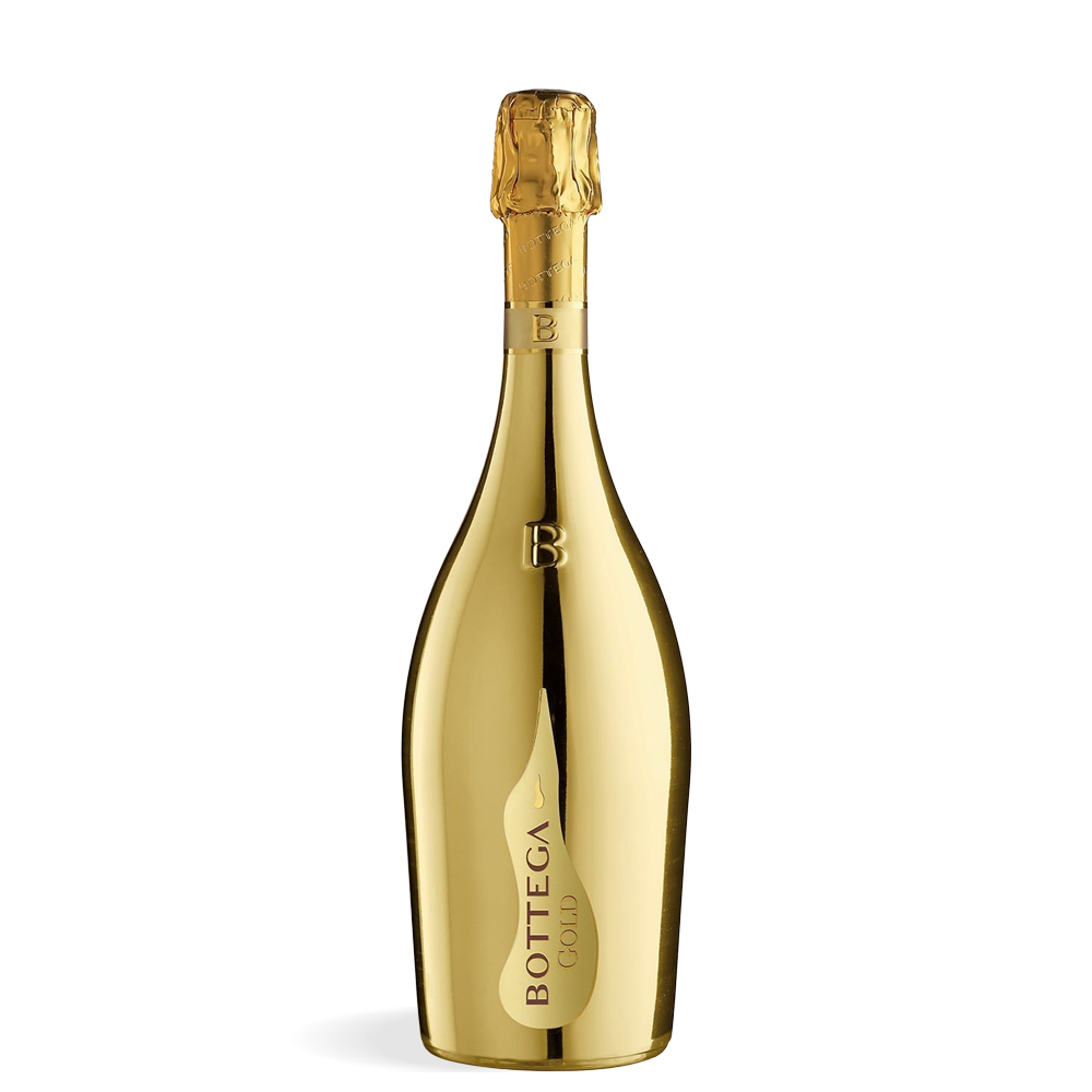 Zlatna boca Bottega Gold Prosecco DOC Spumante Brut 0,75L s luksuznim sjajem i elegantnim dizajnom