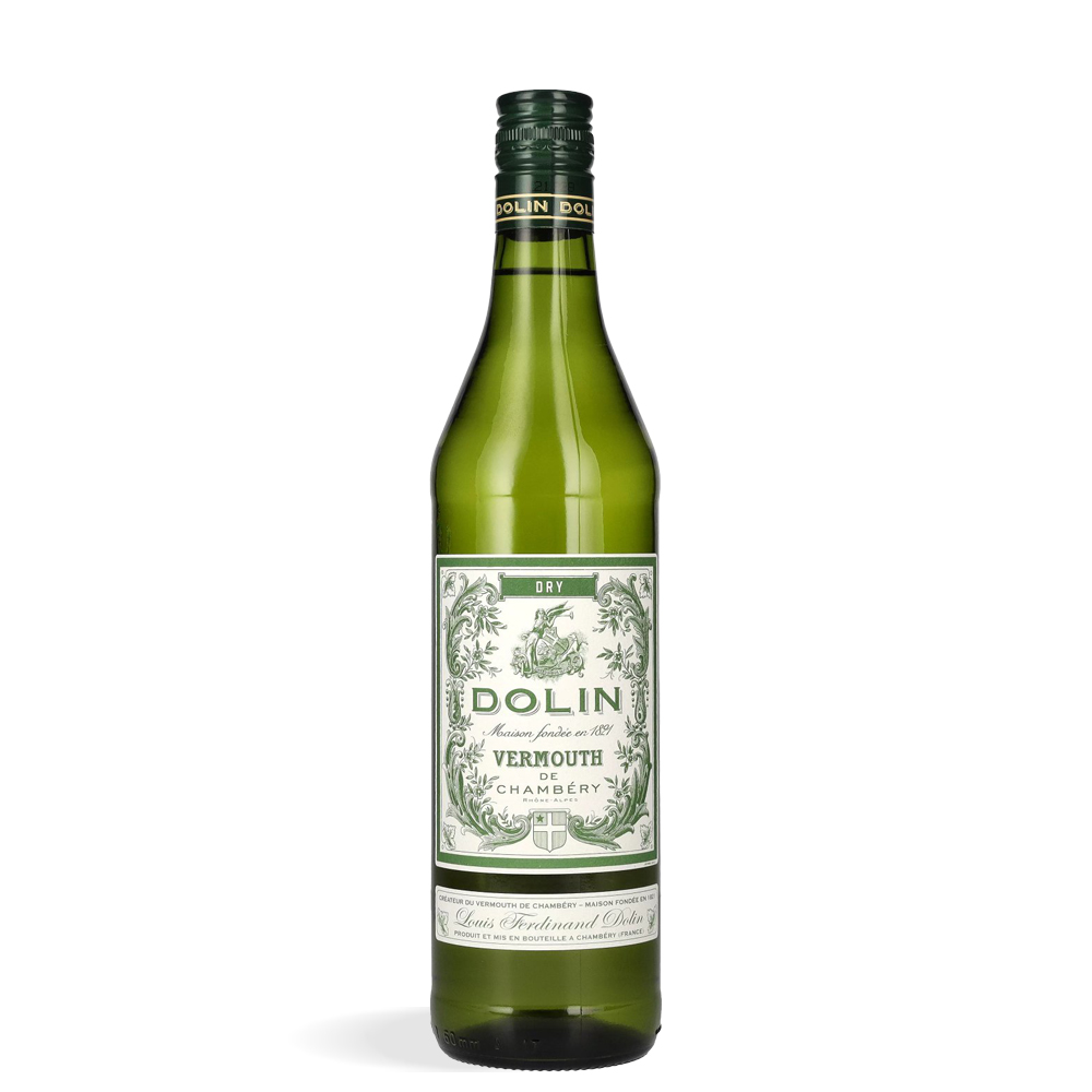 Boca Dolin Vermouth de Chambéry Dry 0,75L sa zelenom etiketom i tradicionalnim dizajnom