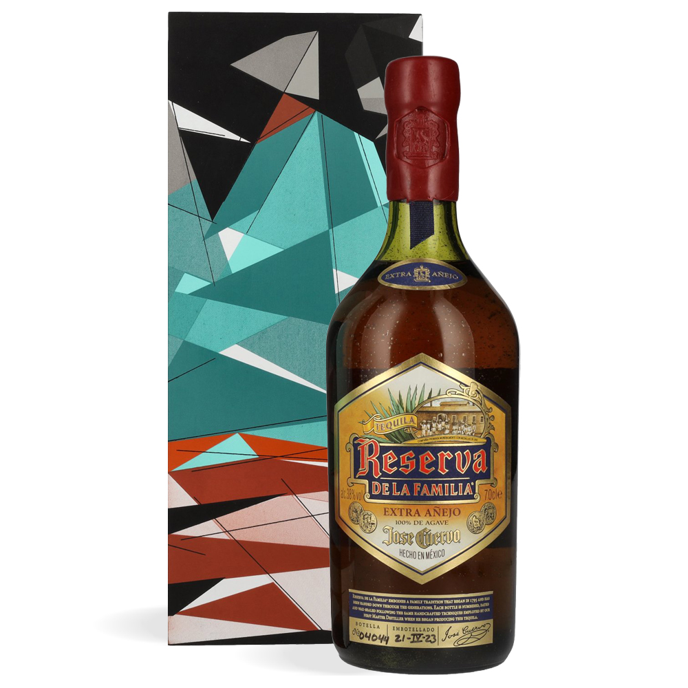 Boca José Cuervo Reserva de la Familia Extra Añejo 2023 s originalnom umjetničkom kutijom