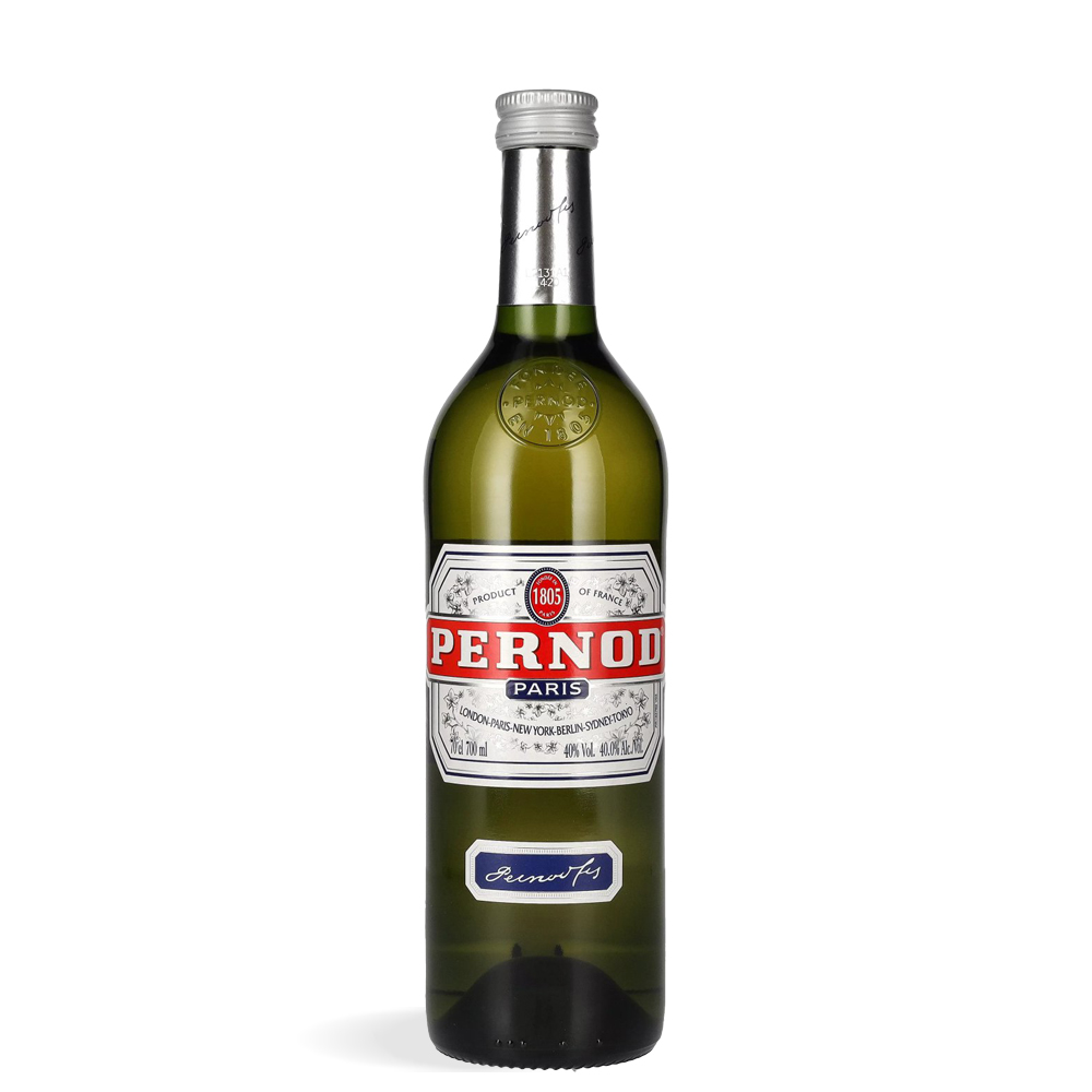 Boca Pernod Paris 0,7L s klasičnom zelenom etiketom i francuskim dizajnom