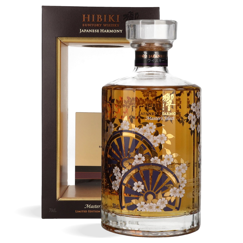 Boca Hibiki Japanese Harmony Master’s Select Suntory Whisky Limited Edition s 24 fasete i luksuznim japanskim dizajnom