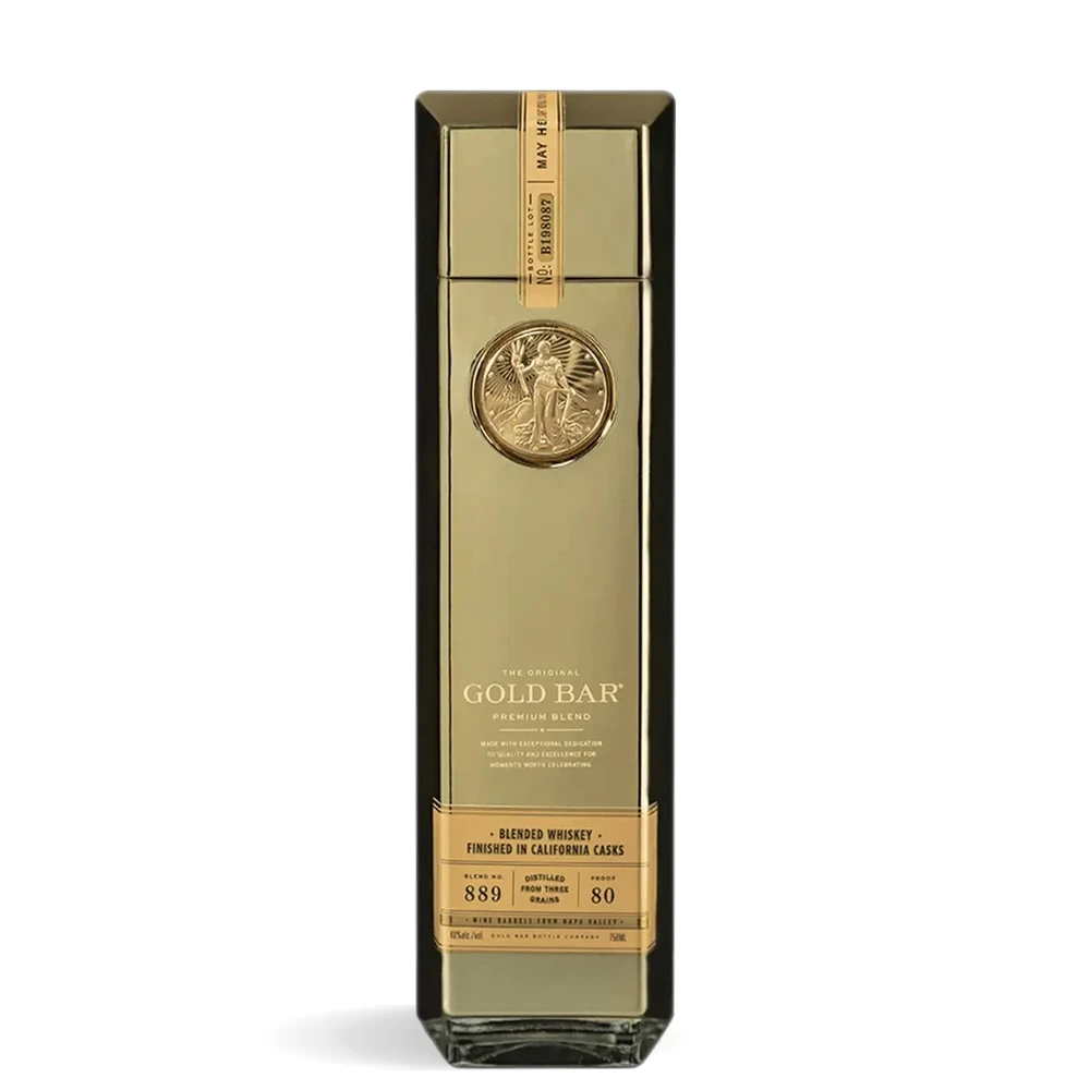 Gold Bar Whiskey 0,7 L u luksuznoj zlatnoj boci u obliku poluge