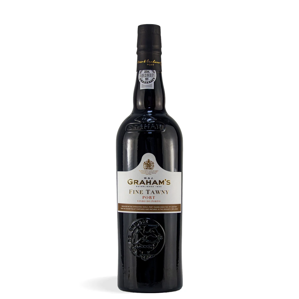 Graham’s Fine Tawny Port 0,75 L u elegantnoj boci tamne boje s klasičnom etiketom i zlatnim slovima