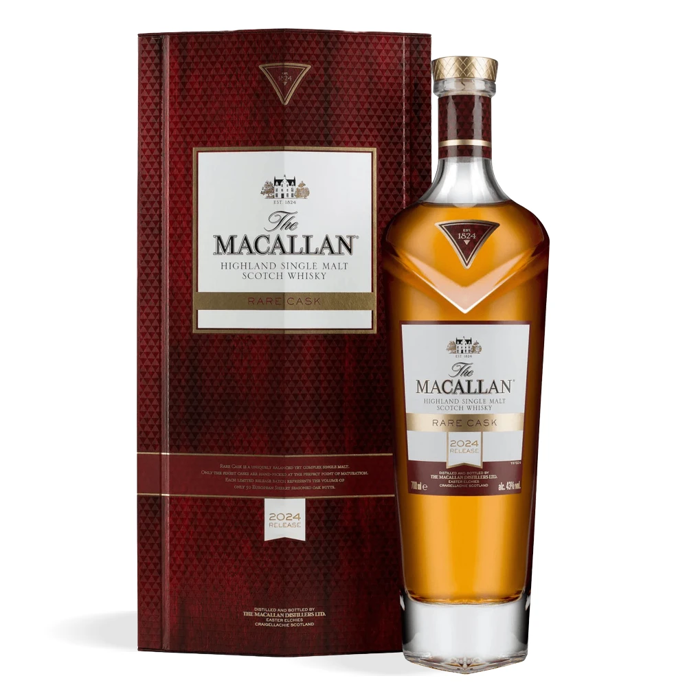 THE MACALLAN RARE CASK RELEASE 2024 WHISKY + KUTIJA