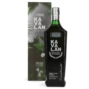 Kavalan Concertmaster Port Cask Finish Festif Edition 0,7 L u elegantnoj boci s luksuznom poklon kutijom.