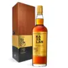 Kavalan Solist Fino Sherry Cask Single Malt Whisky 0,7 L u elegantnoj boci tamno zlatne boje s drvenom kutijom.