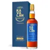 Kavalan Solist Vinho Barrique Single Malt Whisky 0,7 L u elegantnoj boci duboke zlatne boje s luksuznom kutijom.