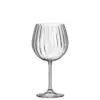 Bohemia Royal Crystal Waterfall čaša za Gin & Tonic 620 ml, bezolovni kristal, balonasto tijelo s Waterfall teksturom, set 2 komada.