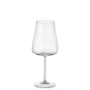 Crystalex Alex čaša za bijelo vino 400 ml od prozirnog kristalnog stakla modernog zaobljenog oblika i tanke elegantne drške