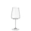 Crystalex Alex čaša za crno vino 600 ml od prozirnog kristalnog stakla modernog zaobljenog oblika i tanke elegantne drške