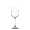 Crystalex Siesta čaša za bijelo vino 400 ml, ojačano kristalno staklo, čist profil i proporcionalna noga, set 6 komada.
