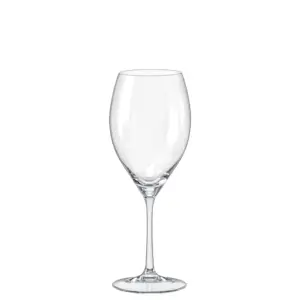 Crystalex Sophia čaša za crno vino 490 ml od prozirnog kristalnog stakla elegantnog zaobljenog oblika i tanke visoke drške