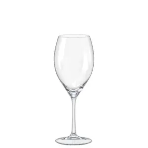 Crystalex Sophia čaša za crno vino 590 ml od prozirnog kristalnog stakla zaobljenog elegantnog oblika i tanke visoke drške