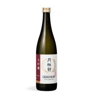 gekkeikan daiginjo sake 0,72l u elegantnoj boci s profinjenim japanskim dizajnom