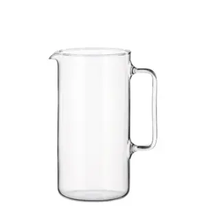 Bohemia Royal Crystal Cylindr vrč 1000 ml, toplinsko otporno staklo, čisti cilindrični oblik s ručkom.