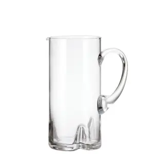 Bohemia Royal Crystal Trio vrč 1500 ml, ručno puhano bezolovni kristal, cilindrični oblik s izljevom i ručkom.