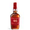 Maker's Mark No. 46 French Oaked Kentucky Bourbon Whisky 1 L u prepoznatljivoj boci s crvenim voskom i elegantnom etiketom koja naglašava premium bourbon karakter.