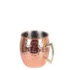 Svev Moscow Mule čaša za koktel 500 ml, bakarna šalica sa zaobljenim tijelom i čvrstom ručkom, pojedinačni komad.