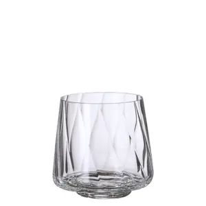 Bohemia Royal Crystal Sora Spiral čaša 350 ml od kristalnog stakla sa spiralnim reljefnim uzorkom u setu od 6 komada za posluživanje vode, whiskyja, sokova i koktela.