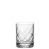 Bohemia Royal Crystal Tiny čaša niska 350 ml od kristalnog stakla s reljefnim geometrijskim uzorkom za whisky, bourbon, koktele i druga pića.