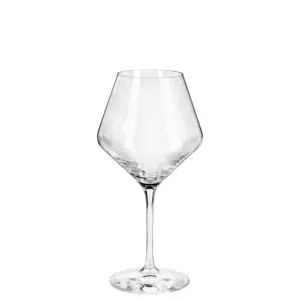 Stölzle Revolution čaša za crno vino 490 ml, bezolovni kristal, kutna zdjela s nagibom i izvučenom nogom, set 6 komada.